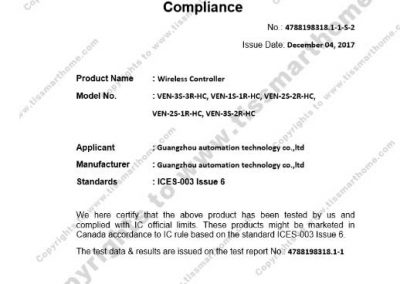 venera FCC sertifika